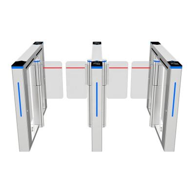 China Automatic Speed Gate Turnstile Optical Half Height Turnstiles for sale