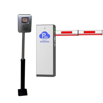 China 24v Non Spring Automatic Parking Barrier 6m Boom Barrier Gate With RFID for sale