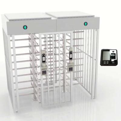 China High Security SUS304 Full Height Sliding Turnstile Automatic Auto Stainless Steel for sale