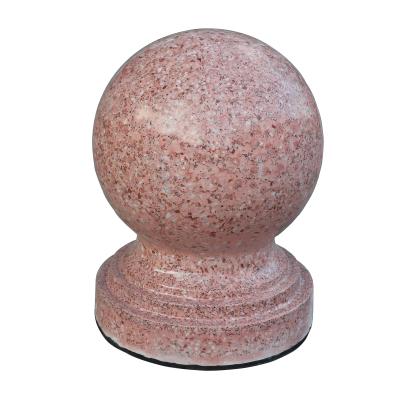 China Luminous Stone Bollards Ball Car Parking Lot Road Blocking Special-Shaped Ornam for sale