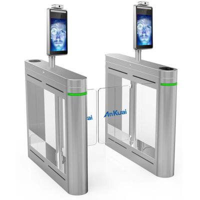 China IPS LCD Face Recognition Turnstile Camera With Attendance System for sale