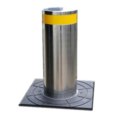 China High Security Hydraulic Retractable Bollards LED Automatic Electronic Parking Bollards for sale