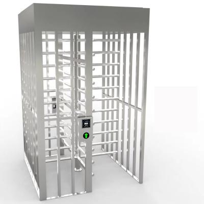 China Enhanced Security Full Height Turnstile SUS304 Entrance Access Control for sale