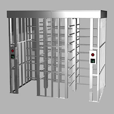 China Indoors Outdoors Uni Direction Full Length Turnstile With Shed Te koop