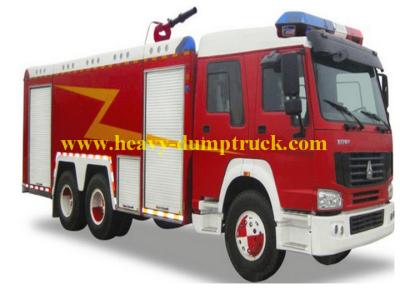China 10 Wheelers Fire Engine Vehicles  EUROIII Emission for security fire brigades for sale