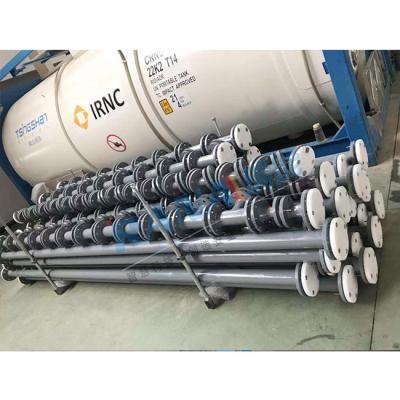 China hot sale Fluoroplastic lining High Quality anticorrosion equipment PTFE lining eccentric Reducer fittings for sale