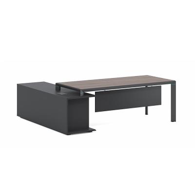 China 16mm Executive Office Table , Melamine Home Office Table Desk for sale
