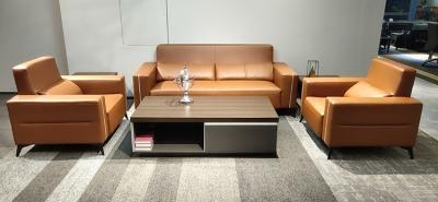 Chine Sofa de réception de bureau de salon, divan sectionnel en forme de L commercial à vendre