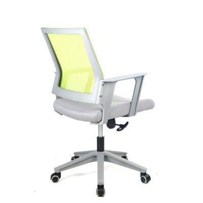 China OEM Swivel Office Ergonomic Chairs High Back Fixed Armrest for sale