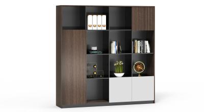 China Wooden Melamine Office Bookcase Cabinet For File Storage for sale