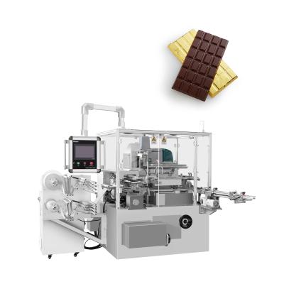 China Double-layer Wrapping Chocolate Bar/Tablet Fold Packing Machine with 3000 KG Capacity for sale