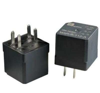 China Meishuo MAR-S-112-A 40a 12v 4 Pin Automotive Relay Micro Electromagnetic Sugar Cube for sale