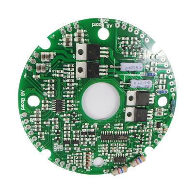 China Placa de circuito bonde tomada partido dobro verde PCBs Multilayer à venda