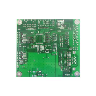 China 6 Layer Plugging Resin Plated Fr4 4OZ Half Hole PCB Board for sale