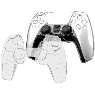 China Gamepad Protection Crystal Shell Case For PS5 Controller-Clear for sale
