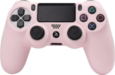 China Safe Protect Pink Controller Skins For PS4 Cute Color Easy To Install for sale