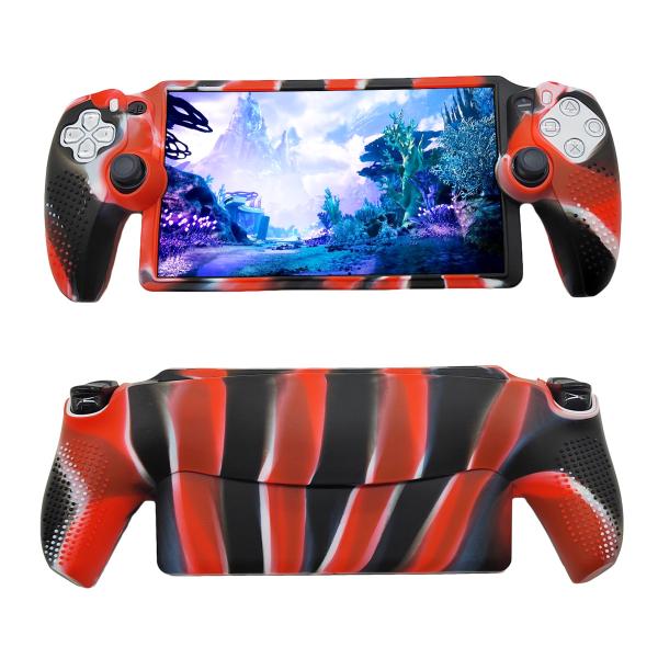 Quality Premium Silicone Material Case Fit For PS Portal Remote Player Camouflage Color for sale