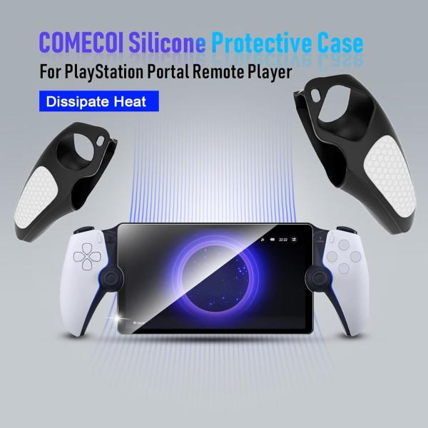 Quality Ergonomic Grip Design Controller Case Cover For Playstation Portal for sale