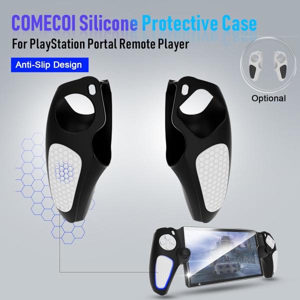 Quality Ergonomic Grip Design Controller Case Cover For Playstation Portal for sale