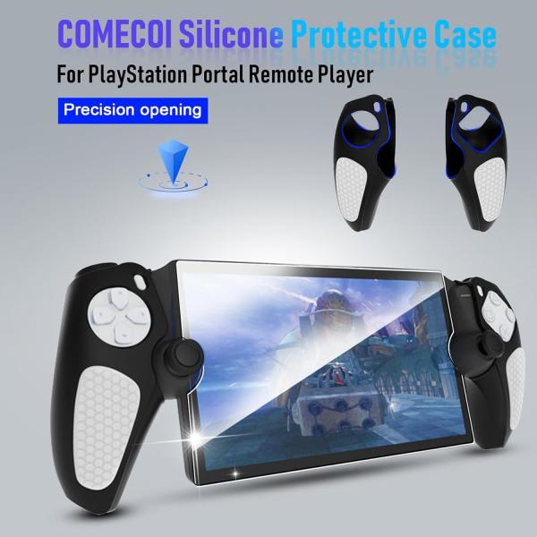 Quality Ergonomic Grip Design Controller Case Cover For Playstation Portal for sale