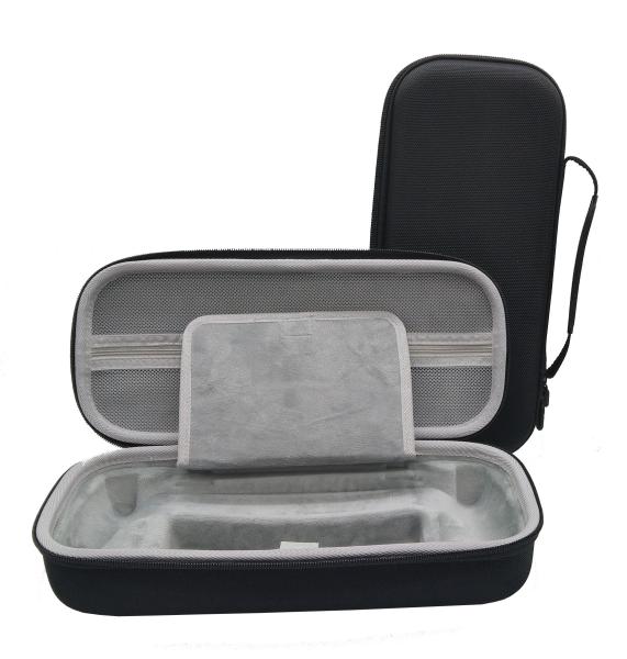 Quality Built-In Larger Storage Bag Compatible With PlayStation Portal Grey Super Velvet for sale