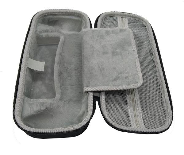 Quality Built-In Larger Storage Bag Compatible With PlayStation Portal Grey Super Velvet for sale