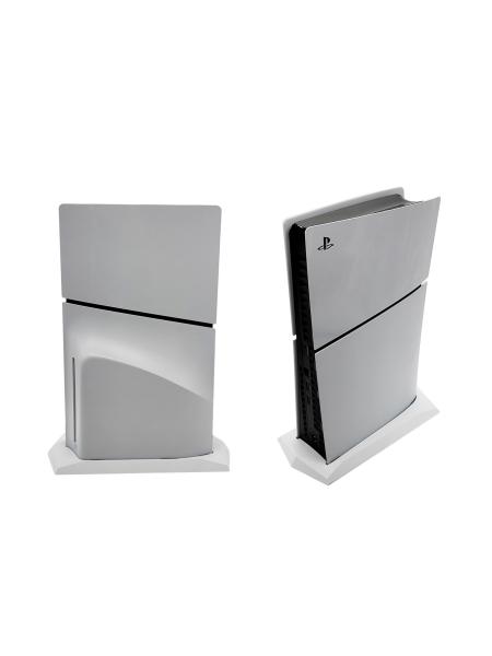 Quality White Color ABS Hard PS5 Slim Stand Compatible For CD-ROM Eddition for sale