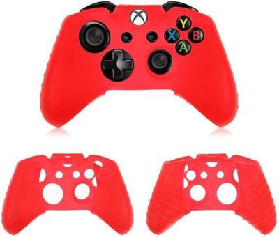 China Cubierta de protector suave para el controlador de Microsoft Xbox One - color rojo en venta