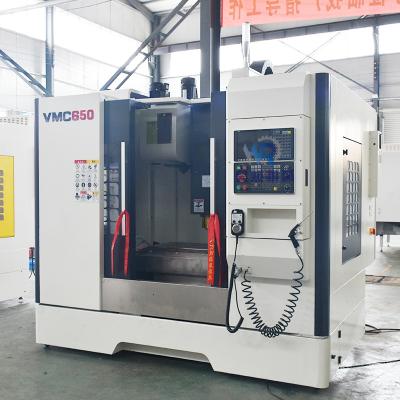 China Elevado desempenho industrial da máquina da linha central VMC do centro de máquina 4 da trituração do CNC Vmc650 à venda