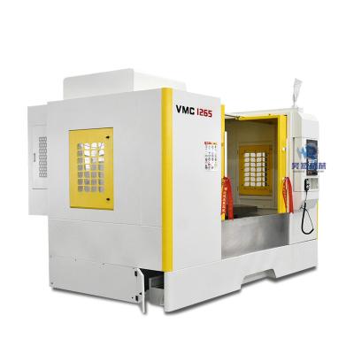 Китай Ось подвергая механической обработке центров 4 CNC Vmc1265 высокоскоростная вертикальная продается
