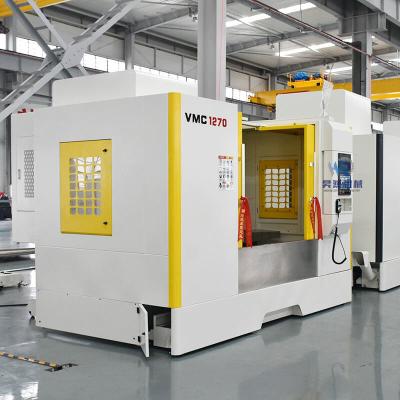 China VMC 1270 Vertical CNC Drilling Machine 3axis Horizontal CNC Machining Center for sale