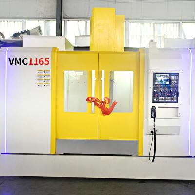 China Vertical VMC Machining Center 3axis Industrial CNC Milling Machine VMC1165 for sale