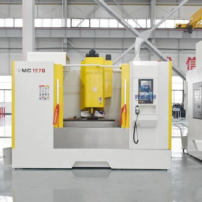 China High Precision 3 Axis Vertical VMC Machining Center VMC 1270 For Mechanical Processing for sale