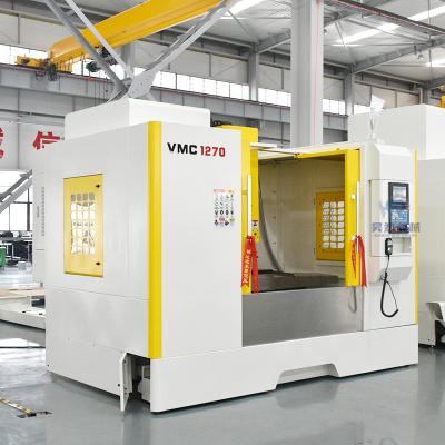 China Five Axis Mini VMC CNC Milling Machine Center VMC1270 Vertical And Horizontal for sale
