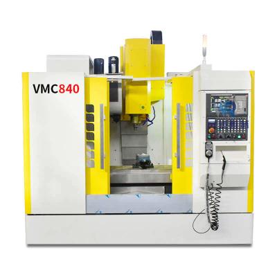 China Mini Vertical CNC VMC Milling Machine Center 4 Axis VMC840 for sale