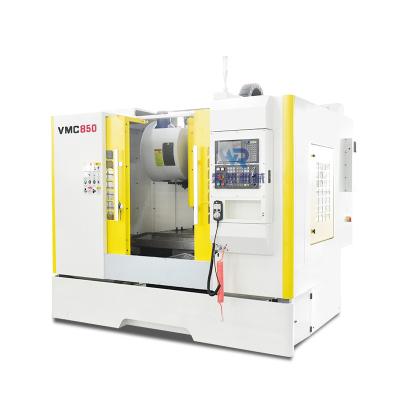 China 4 centro de mecanización vertical del centro de máquina del torno del CNC VMC del metal de AXIS VMC850 en venta