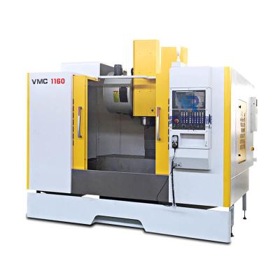 China Vmc 1160 Compact 4 Axis Cnc Milling Machine / Cnc Vertical Machining Center for sale
