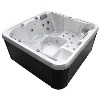 China 27pcs Jets 2 Lounges Outdoor Spa Hottub Whirlpools Massage Hot Tub for sale