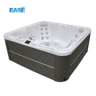 China Nueva fábrica de diseño mayorista Masaje al aire libre bañera Whirlpool Swim Spa bañera de hidromasaje en venta