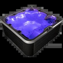 China Hydrotherapy Spa Stainless Steel Hot Tub 5 Seats 1 Lounger 950L Capacity 20mm Insulation Foam for sale