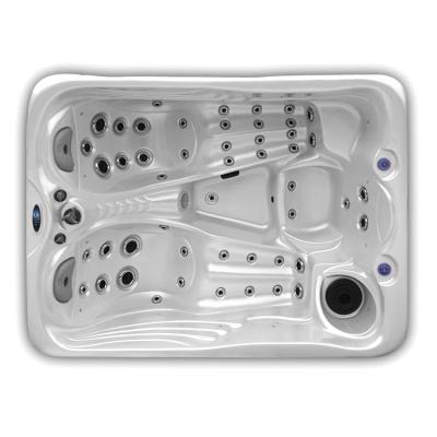 China Indoor Recessed Freestanding Hot Tubs And Outdoor Spa With LED Lights for sale