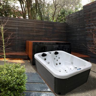 China 50HZ 220V 240V 2 Lounge Acrylic Air Massage Whirlpool Outdoor Hot Tub for sale