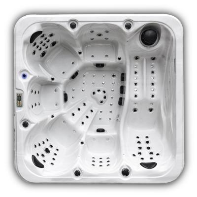 China Luxury High End Massage Whirlpool Hot Tub 124 Jets For Jacuzzi for sale