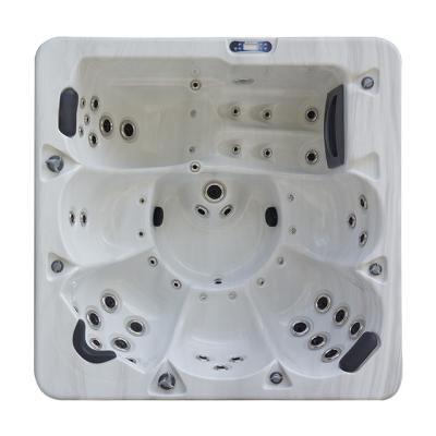 China American Acrylic Outdoor Massage Jacuzzi Hot Tub For 6 Persons for sale