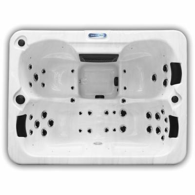 China High-Tech Luxury Indoor hotel Massage Spa Tubs Bluetooth hot spa tub for sale
