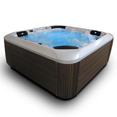 China High-Tech Luxury Indoor Massage Bathtub Spa Tubs with Bluetooth for 5 persons for sale
