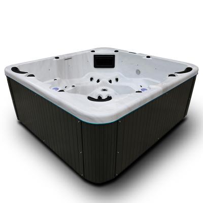 China 6-8 Person Hot Tubs Family Garden Outdoor Spa Hot Tub With FreshWater for sale