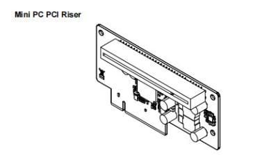 China Las piezas de repuesto del cajero automático NCR 009-0030957 MINI PC PCI RISER en venta