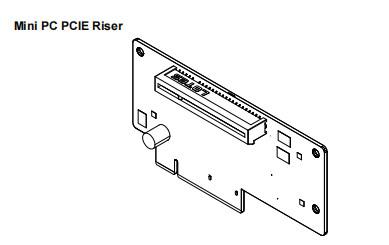 China ATM Spare Parts NCR   009-0030958 MINI PC PCIE RISER for sale