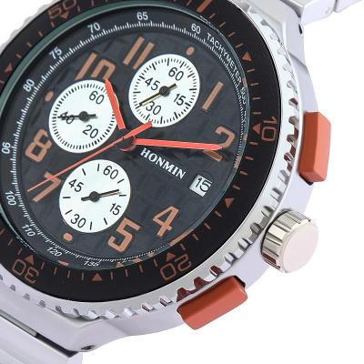 China Brand New Multifunctional Fashion Sports Suit Steel Band Quartz Watch for sale